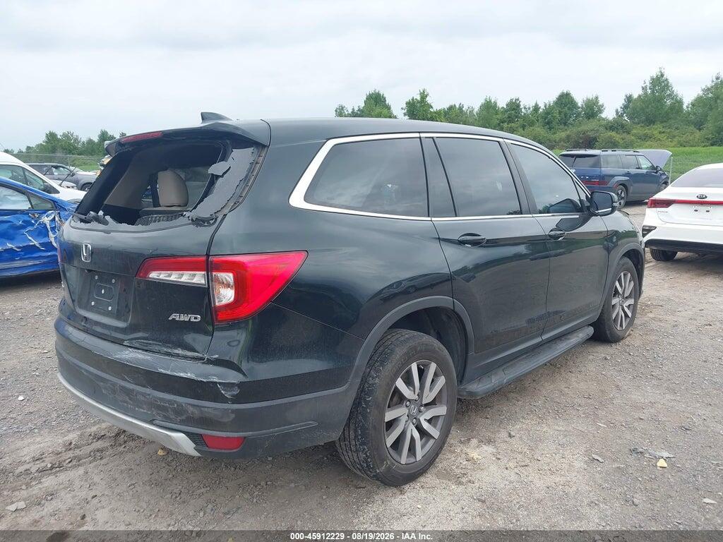 5FNYF6H59KB021177 2019 HONDA PILOT photo no. 4