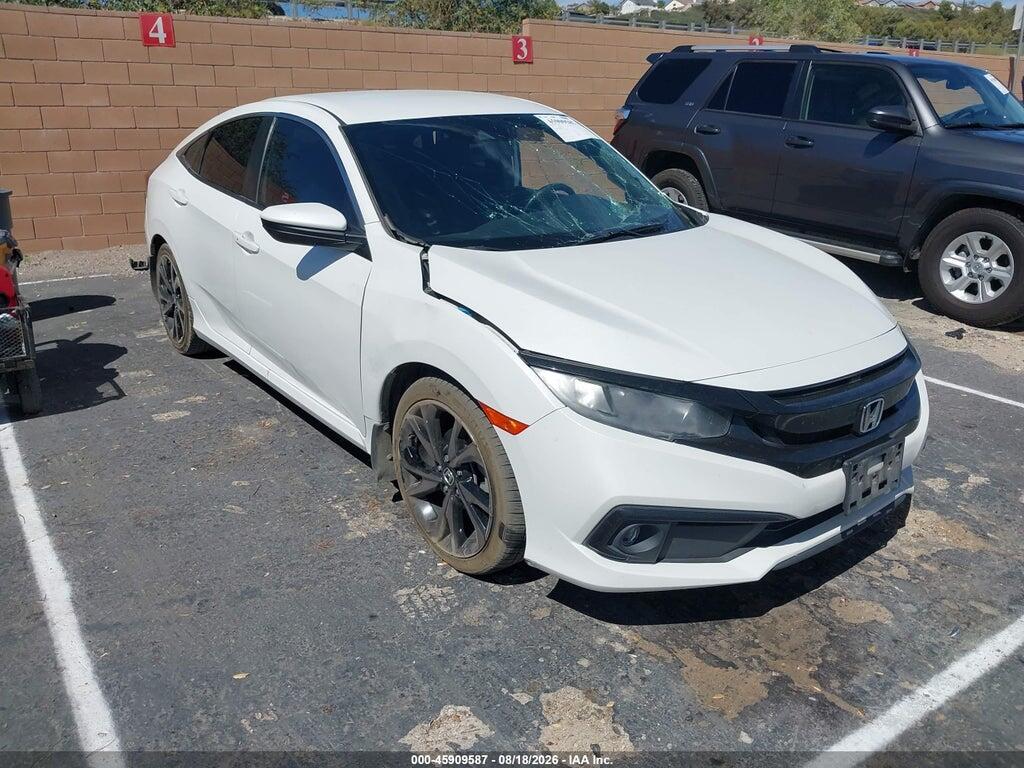 2HGFC2F89KH564580 2019 HONDA CIVIC photo no. 1