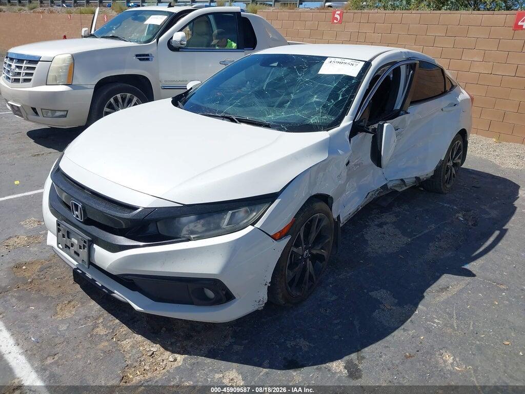 2HGFC2F89KH564580 2019 HONDA CIVIC photo no. 2