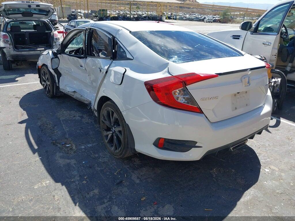 2HGFC2F89KH564580 2019 HONDA CIVIC photo no. 3