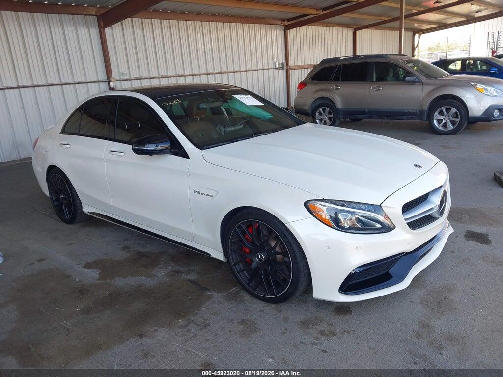 2018 MERCEDES-BENZ AMG C 63 55SWF8HB3JU236902