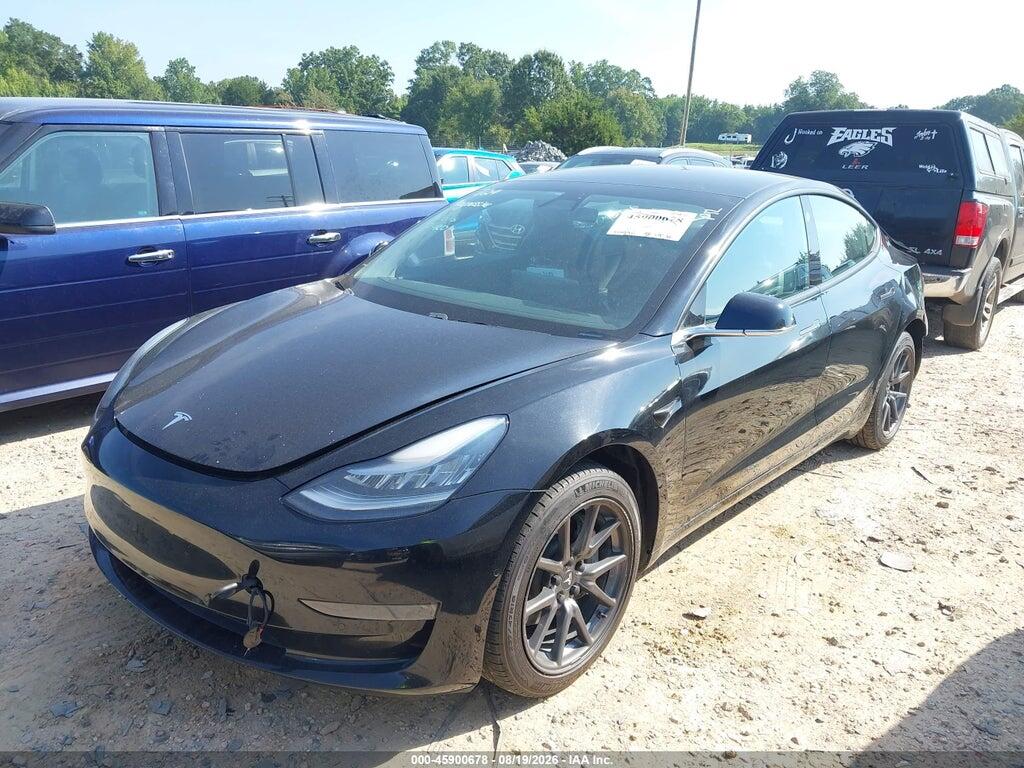 5YJ3E1EA1KF484299 2019 TESLA MODEL 3 photo no. 2