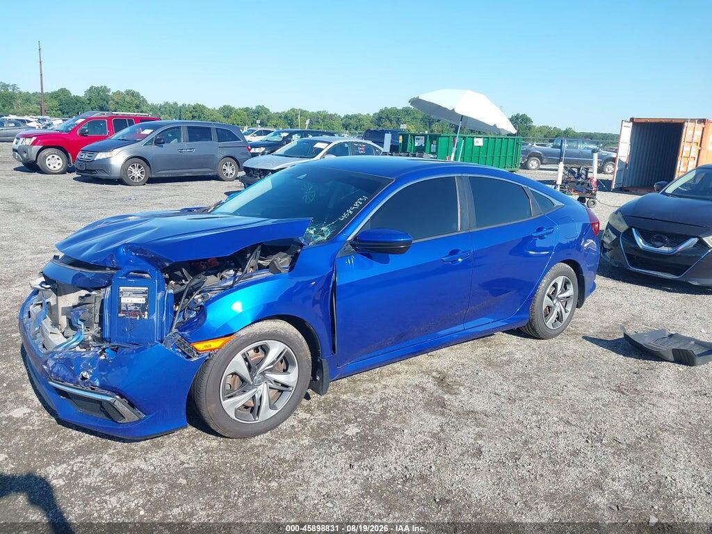 2HGFC2F6XKH574713 2019 HONDA CIVIC photo no. 2