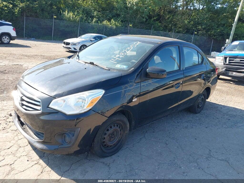 ML32F3FJ9HH001592 2017 MITSUBISHI MIRAGE G4 photo no. 2