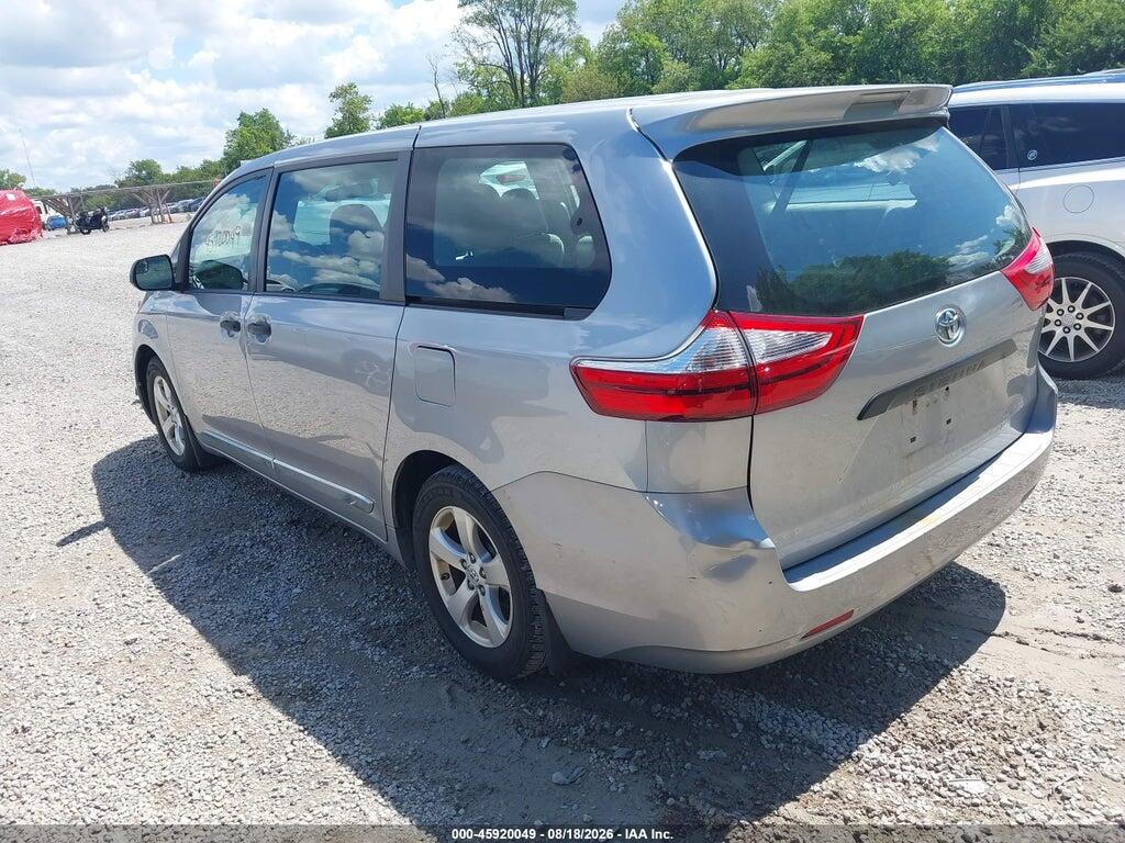 5TDZZ3DC7HS871294 2017 TOYOTA SIENNA photo no. 3