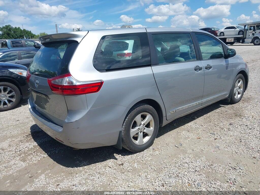 5TDZZ3DC7HS871294 2017 TOYOTA SIENNA photo no. 4