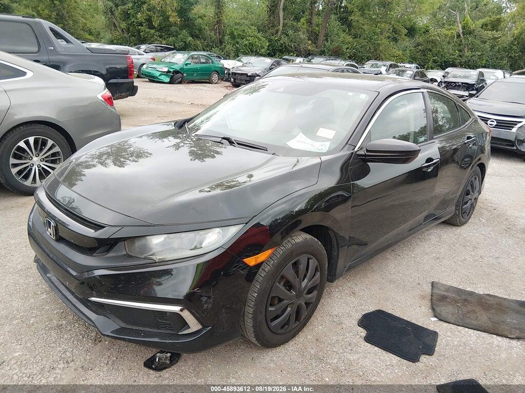 2HGFC2F64KH574321 2019 HONDA CIVIC photo no. 2