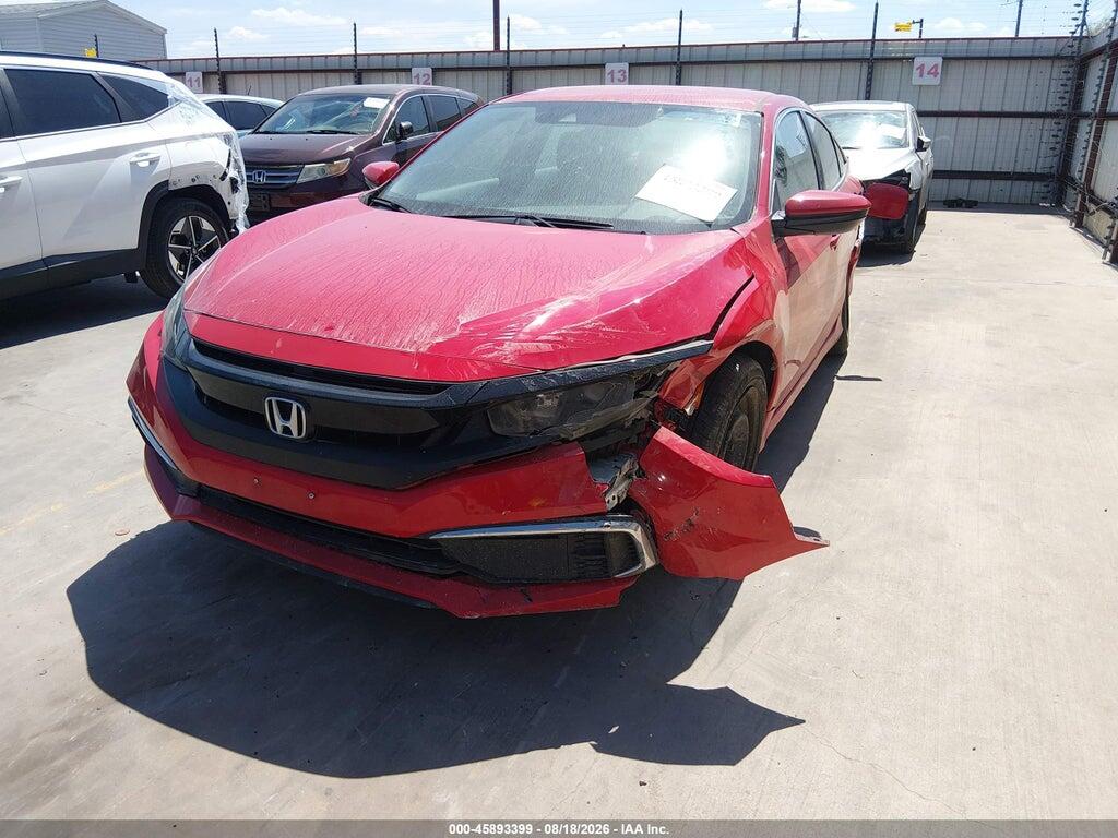 2HGFC2F69KH527138 2019 HONDA CIVIC photo no. 2
