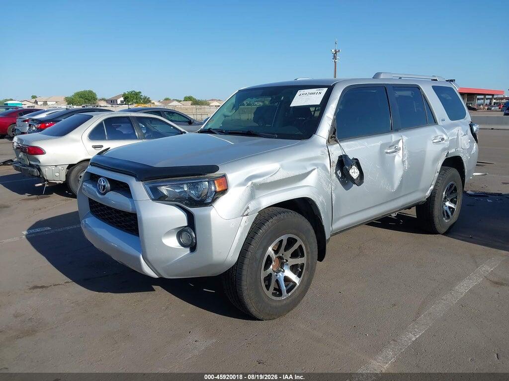 JTEZU5JR5H5149200 2017 TOYOTA 4RUNNER photo no. 2