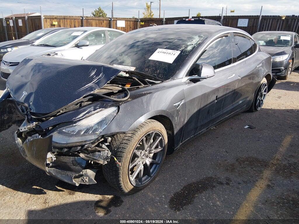 5YJ3E1EB0JF074987 2018 TESLA MODEL 3 photo no. 2
