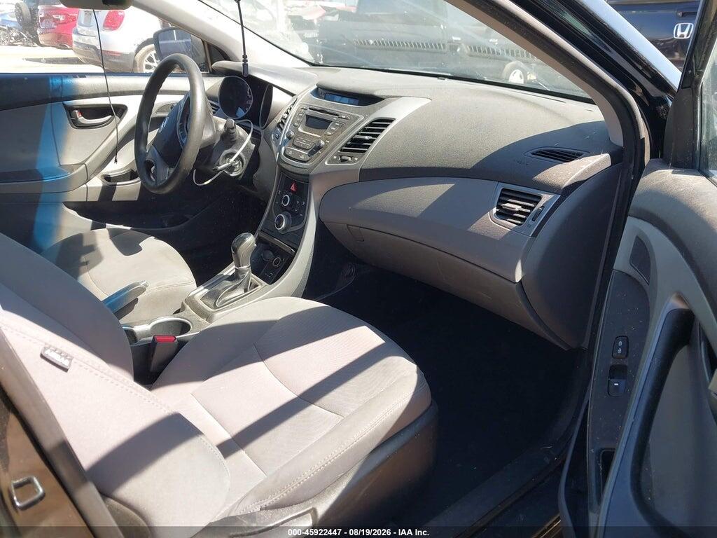 5NPDH4AEXGH758372 2016 HYUNDAI ELANTRA photo no. 5