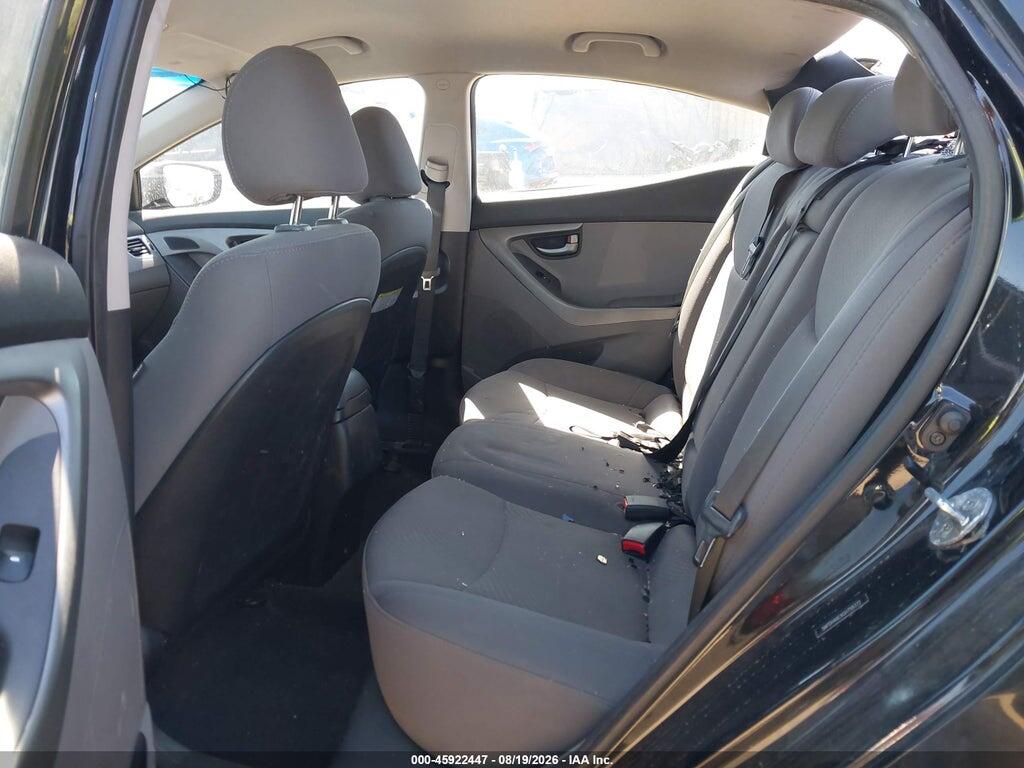 5NPDH4AEXGH758372 2016 HYUNDAI ELANTRA photo no. 8