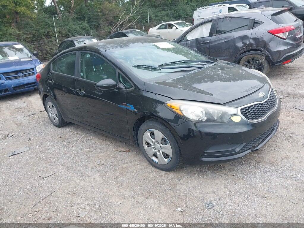 KNAFK4A66G5599429 2016 KIA FORTE photo no. 1