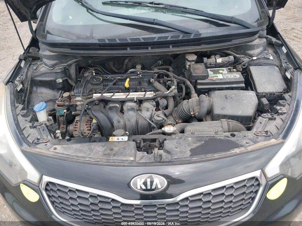 KNAFK4A66G5599429 2016 KIA FORTE photo no. 10