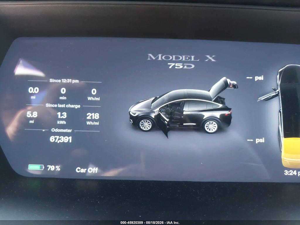 5YJXCDE22GF026263 2016 TESLA MODEL X photo no. 7
