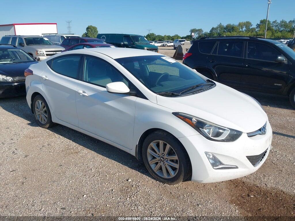 5NPDH4AE9GH745547 2016 HYUNDAI ELANTRA photo no. 1
