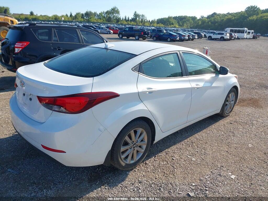 5NPDH4AE9GH745547 2016 HYUNDAI ELANTRA photo no. 4