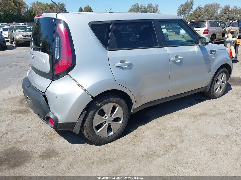 KNDJN2A28E7701045 2014 KIA SOUL photo no. 4