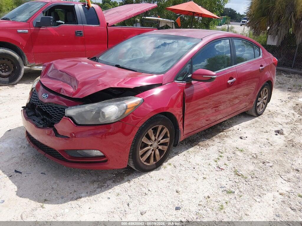 KNAFX4A82E5050200 2014 KIA FORTE photo no. 2