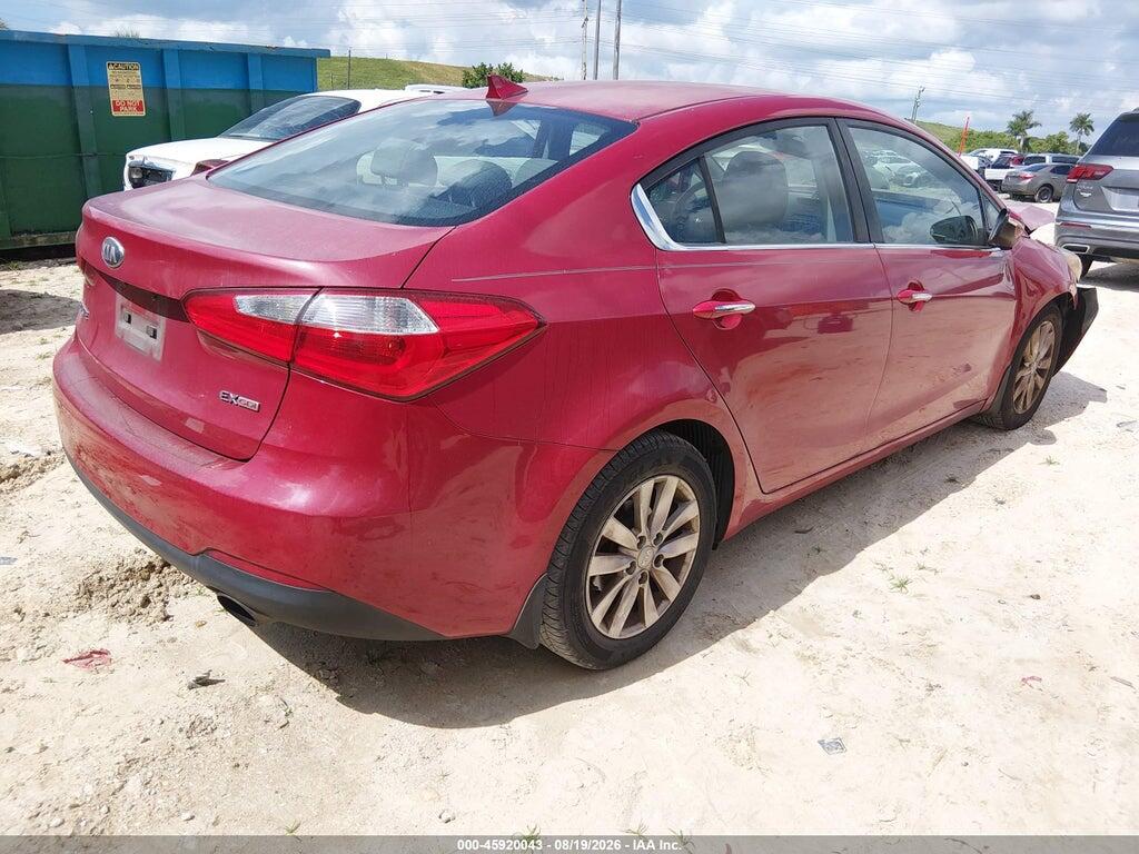 KNAFX4A82E5050200 2014 KIA FORTE photo no. 4