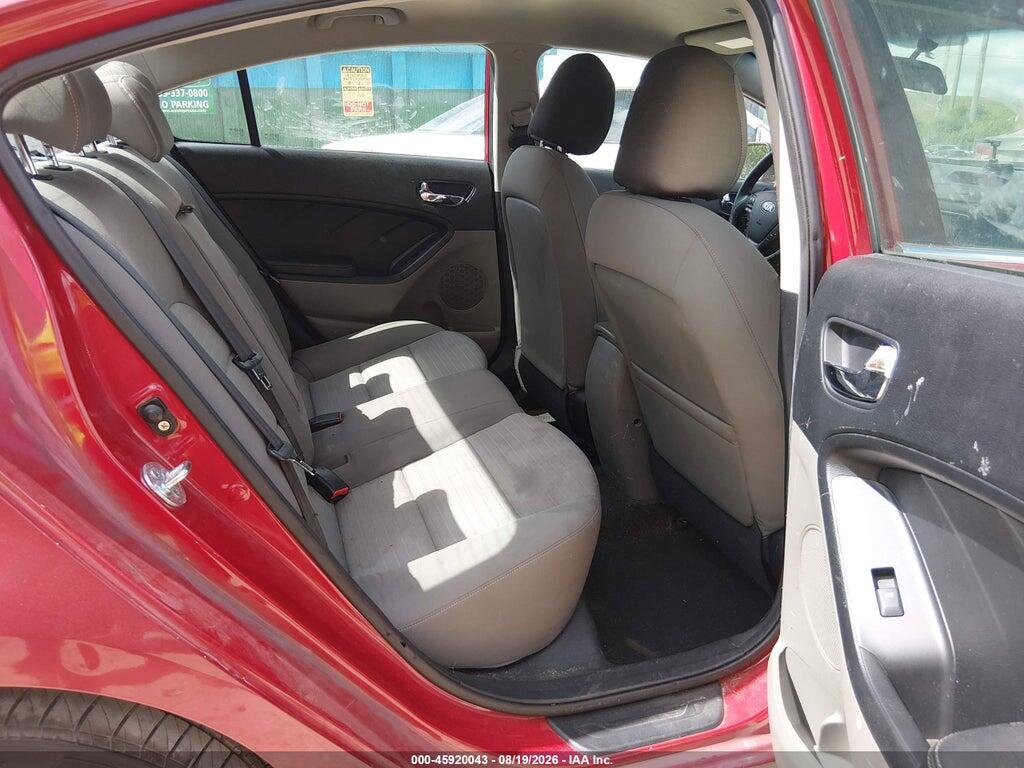 KNAFX4A82E5050200 2014 KIA FORTE photo no. 8