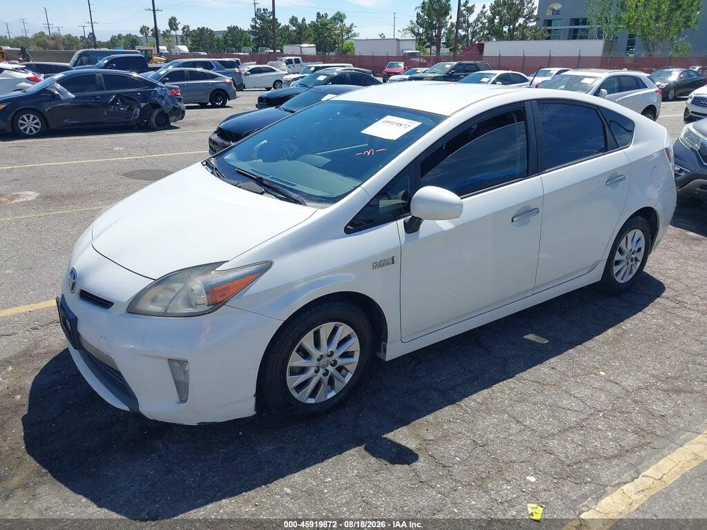 JTDKN3DP9E3056124 2014 TOYOTA PRIUS PLUG-IN photo no. 2