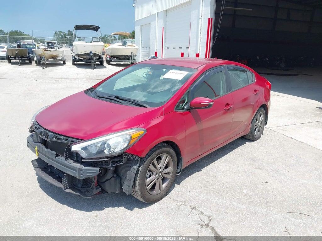KNAFX4A68E5150381 2014 KIA FORTE photo no. 2