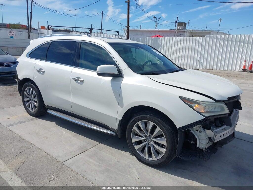5FRYD3H48EB007348 2014 ACURA MDX photo no. 1