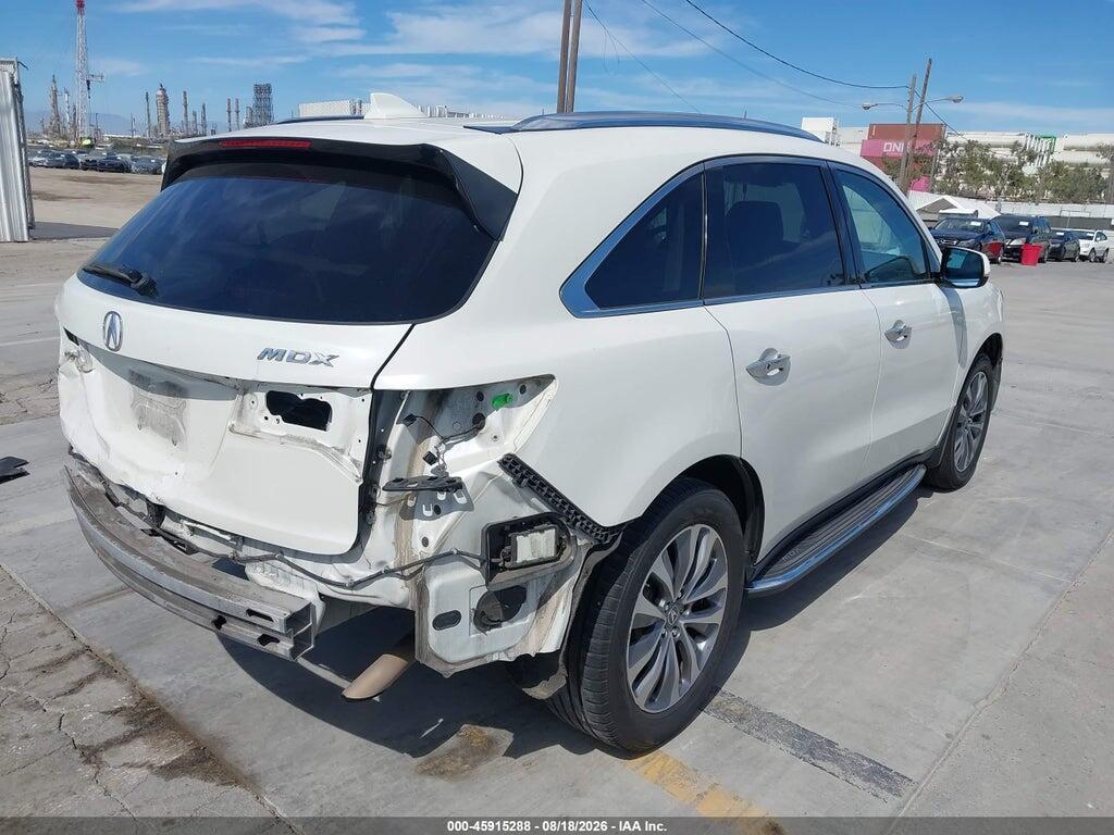 5FRYD3H48EB007348 2014 ACURA MDX photo no. 4