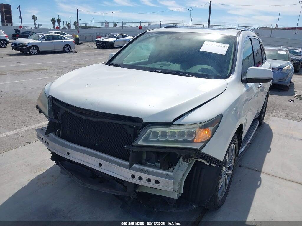 5FRYD3H48EB007348 2014 ACURA MDX photo no. 6