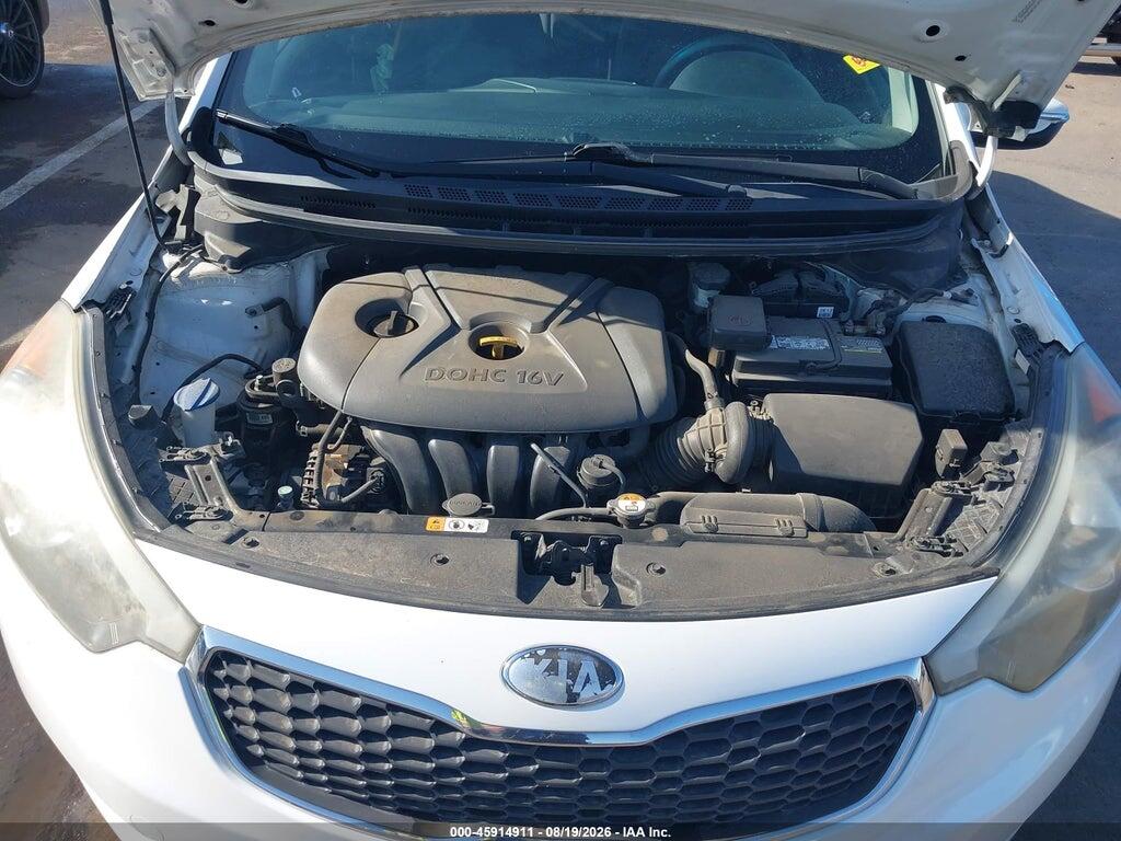 KNAFX4A6XE5101215 2014 KIA FORTE photo no. 10