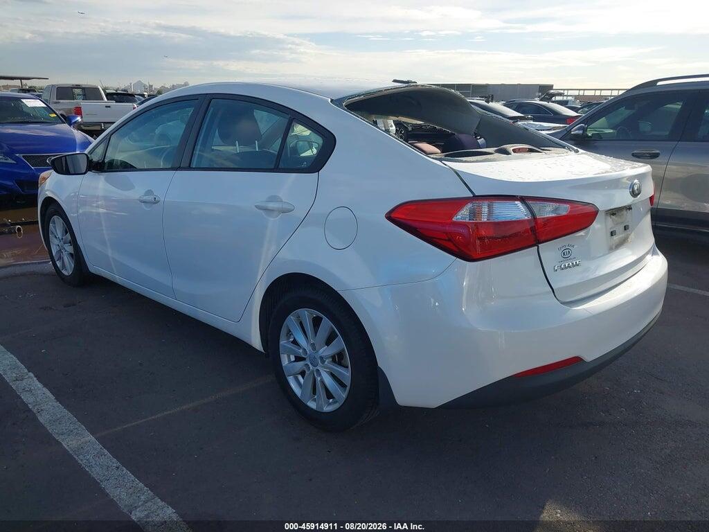 KNAFX4A6XE5101215 2014 KIA FORTE photo no. 3