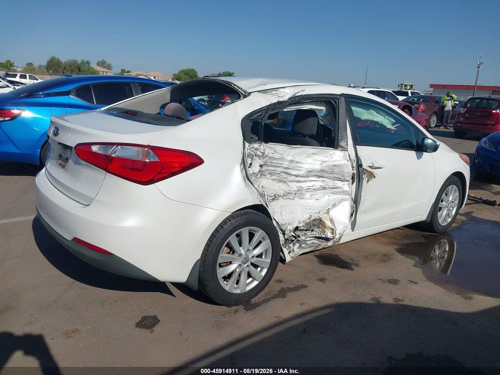 KNAFX4A6XE5101215 2014 KIA FORTE photo no. 4