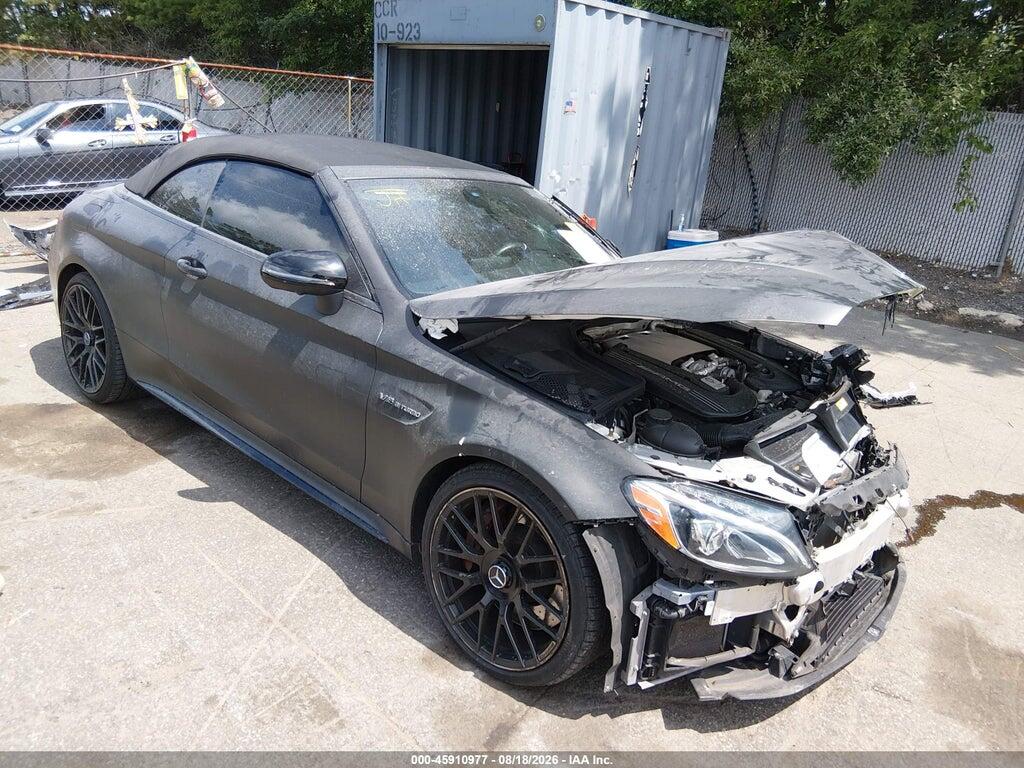 2017 MERCEDES-BENZ AMG C 63 WDDWK8HB7HF494445