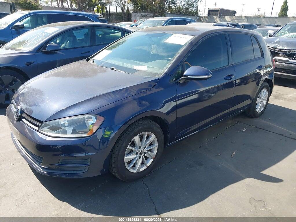 3VW217AU4FM082575 2015 VOLKSWAGEN GOLF photo no. 2