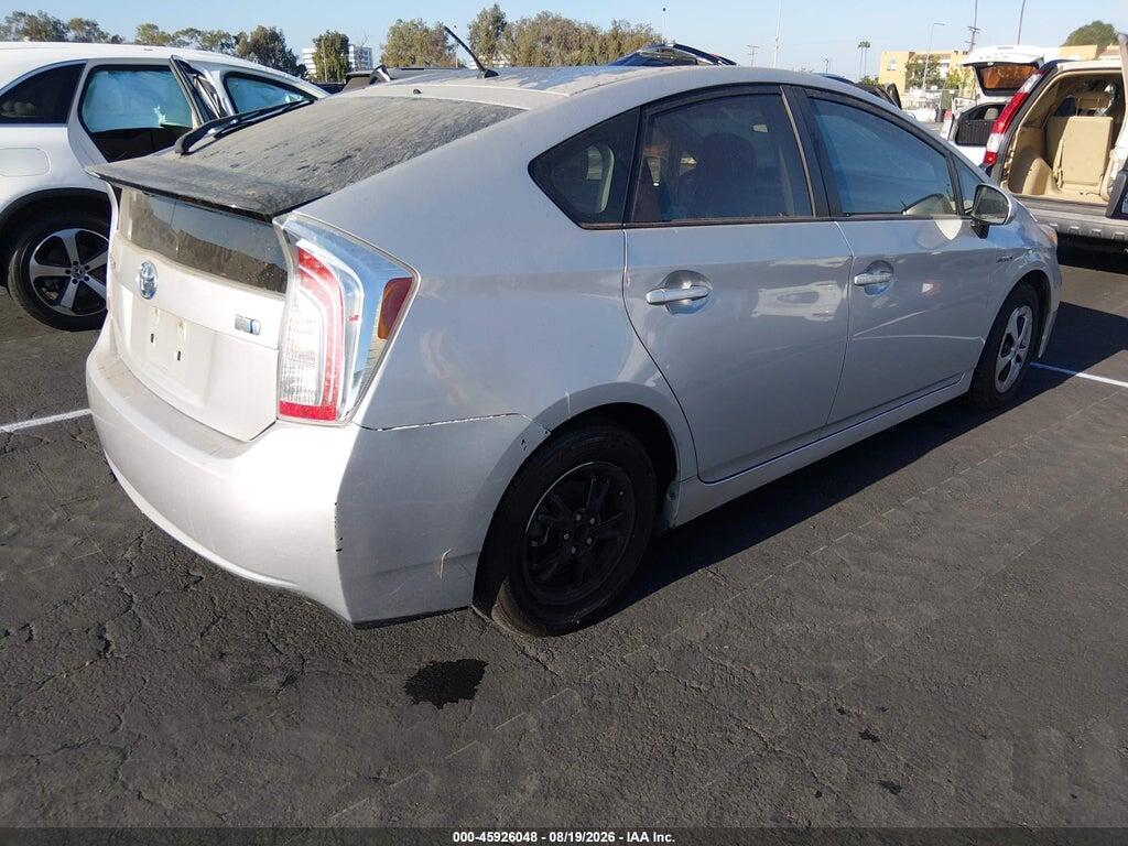 JTDKN3DU7F0451332 2015 TOYOTA PRIUS photo no. 4