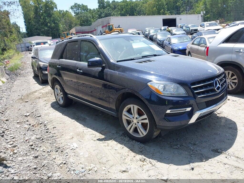 4JGDA5JB2FA467222 2015 MERCEDES-BENZ ML 350 photo no. 1
