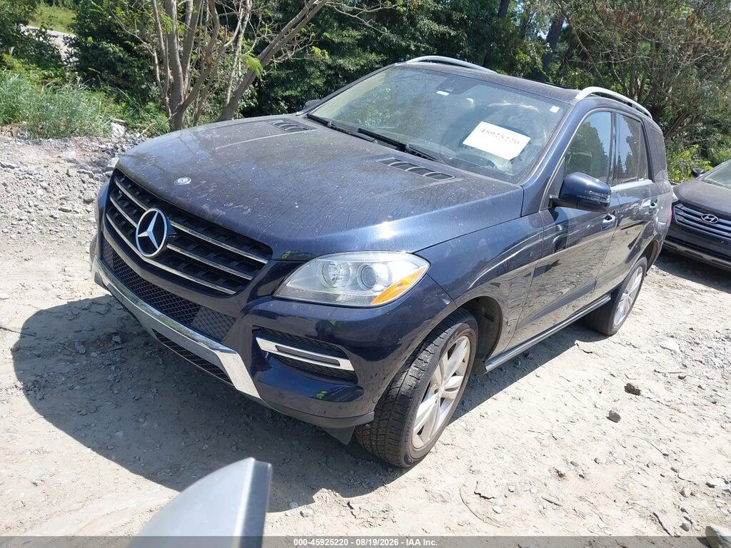 4JGDA5JB2FA467222 2015 MERCEDES-BENZ ML 350 photo no. 2