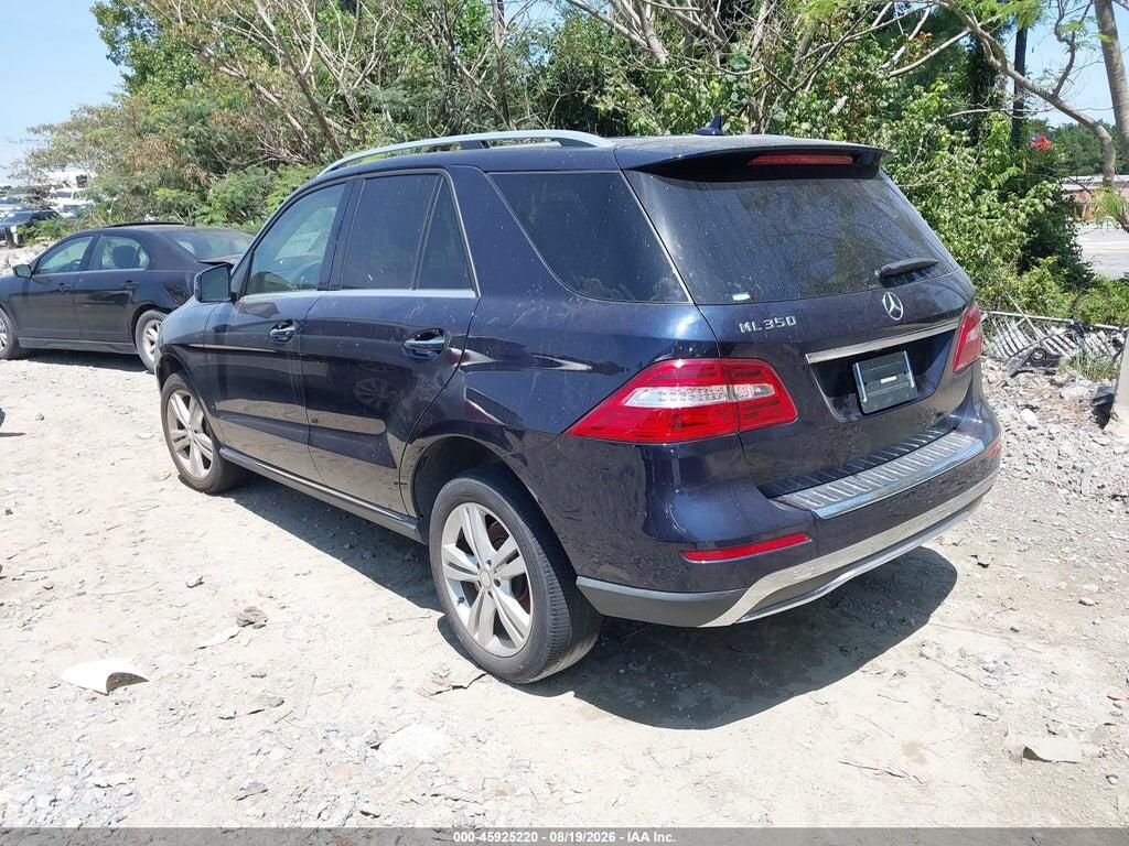 4JGDA5JB2FA467222 2015 MERCEDES-BENZ ML 350 photo no. 3