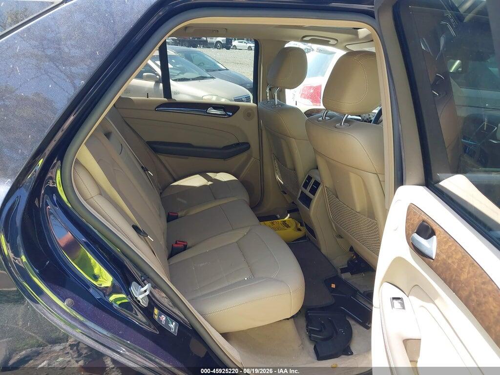 4JGDA5JB2FA467222 2015 MERCEDES-BENZ ML 350 photo no. 8