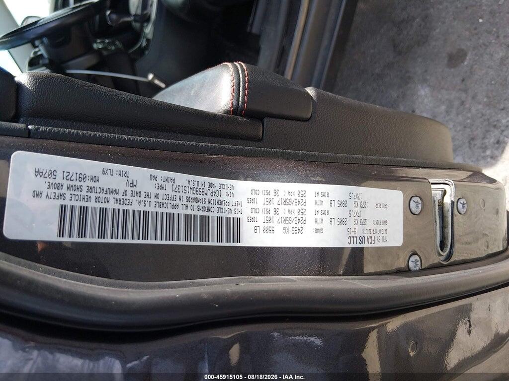 1C4PJMBS8GW151371 2016 JEEP CHEROKEE photo no. 9