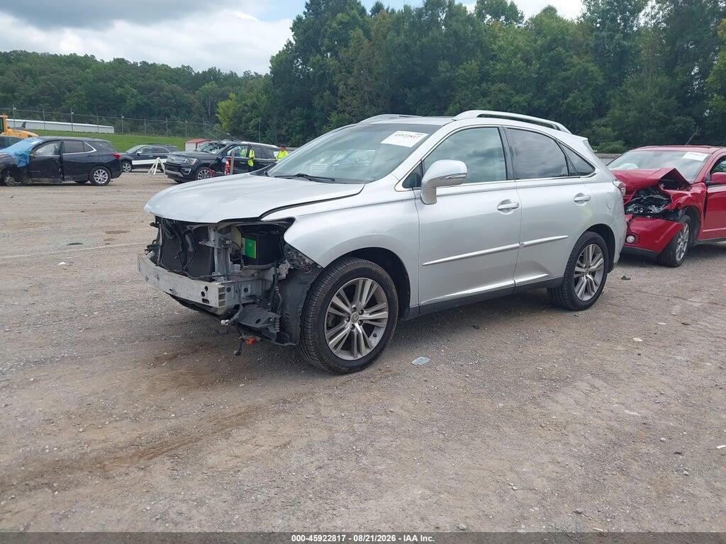 2T2ZK1BAXFC165772 2015 LEXUS RX 350 photo no. 2