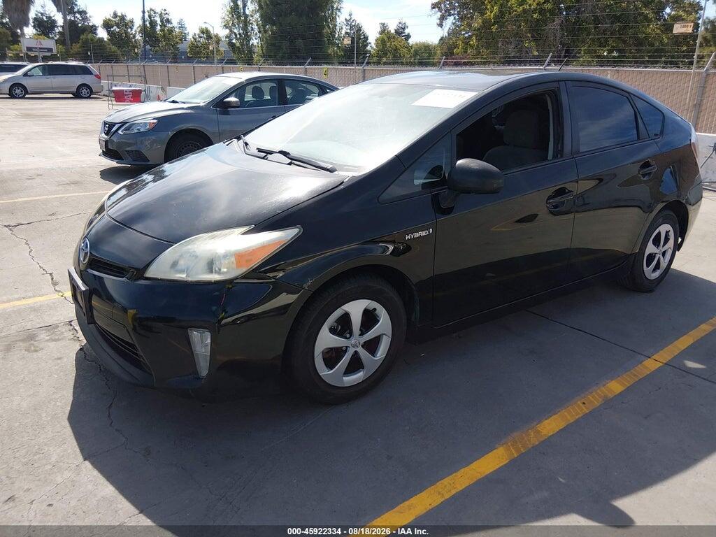 JTDKN3DU9F0455320 2015 TOYOTA PRIUS photo no. 2