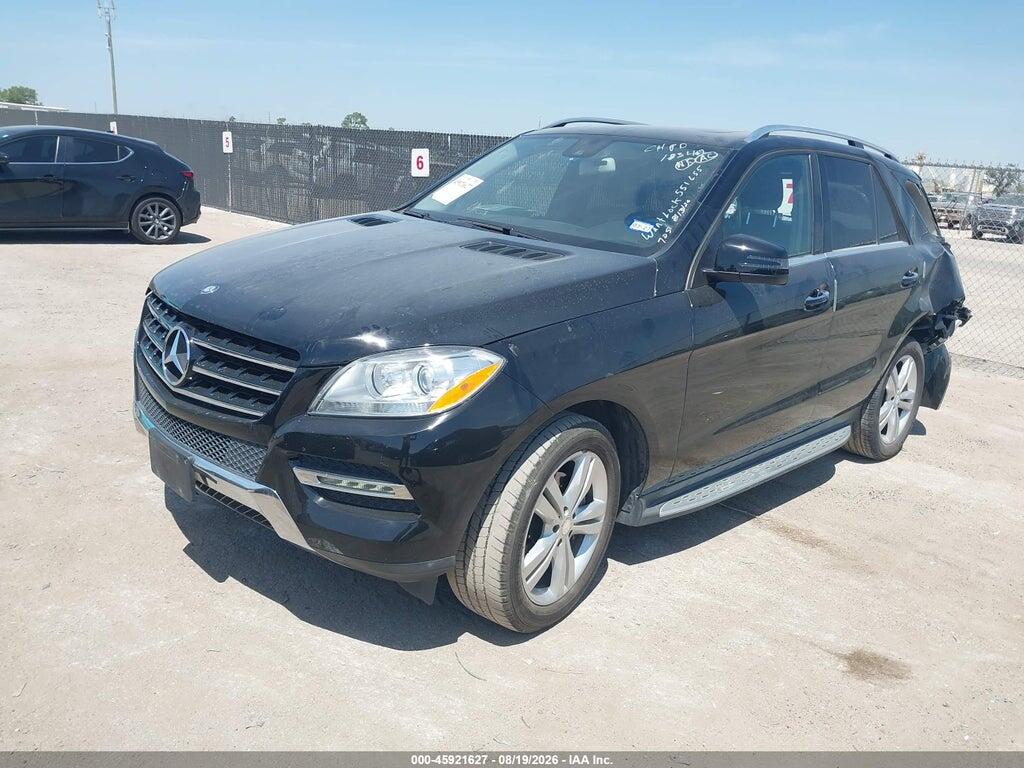 4JGDA5JB4FA551655 2015 MERCEDES-BENZ ML 350 photo no. 2