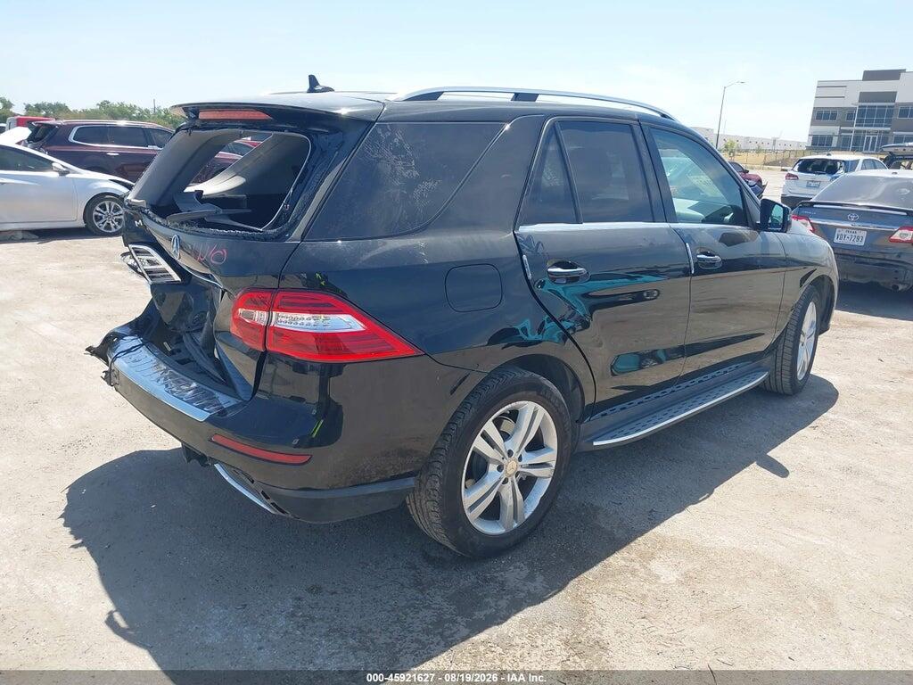 4JGDA5JB4FA551655 2015 MERCEDES-BENZ ML 350 photo no. 4