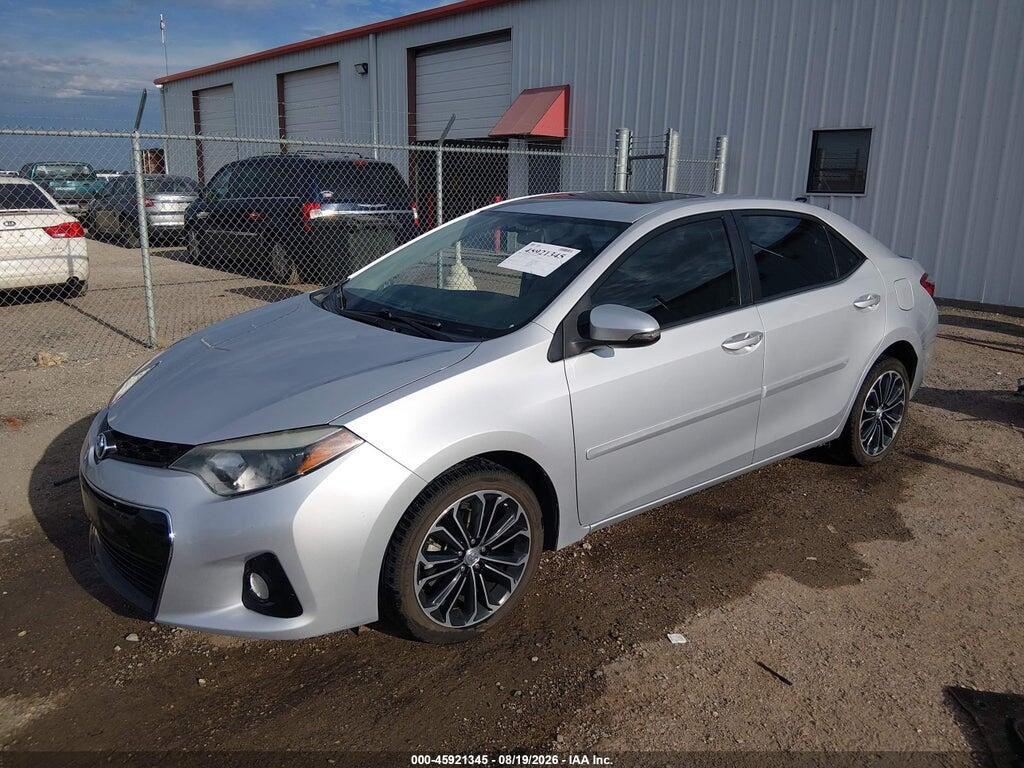5YFBURHE8FP264227 2015 TOYOTA COROLLA photo no. 2