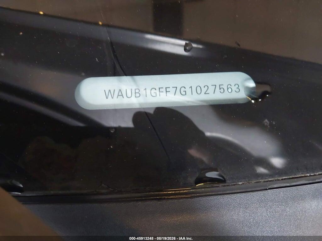 WAUB1GFF7G1027563 2016 AUDI S3 photo no. 9