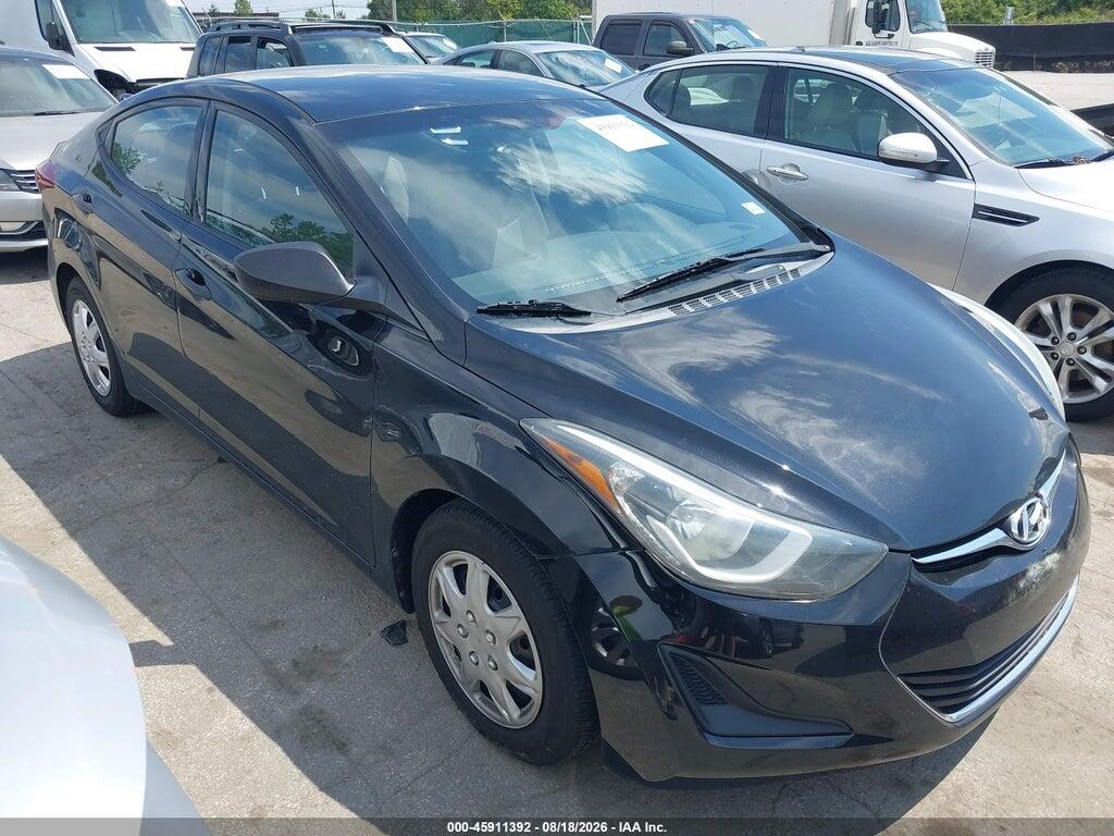 5NPDH4AE3GH681389 2016 HYUNDAI ELANTRA photo no. 1
