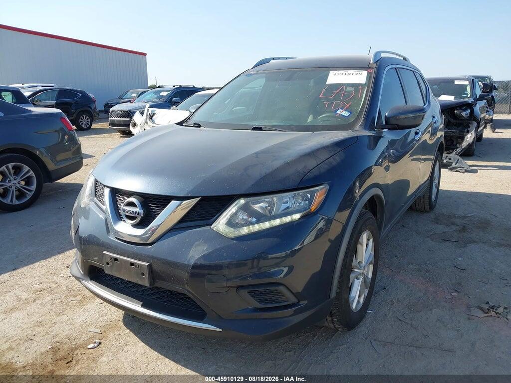 KNMAT2MT6GP729410 2016 NISSAN ROGUE photo no. 2