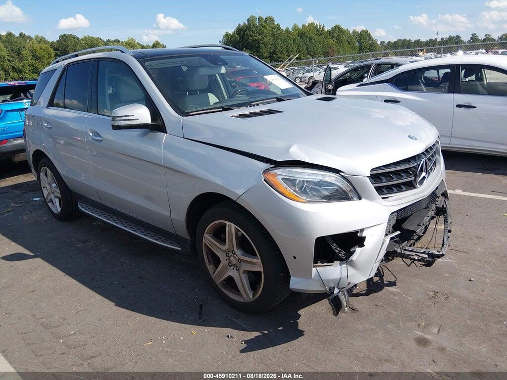 4JGDA5JB4EA281423 2014 MERCEDES-BENZ ML 350 photo no. 1